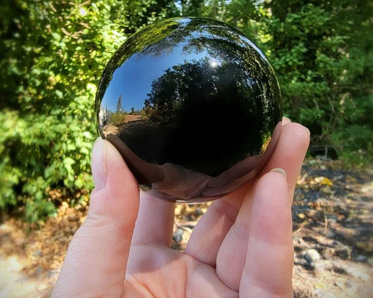 Wholesale Crystal Ball, Black 80mm, Wholesale Glass Ball