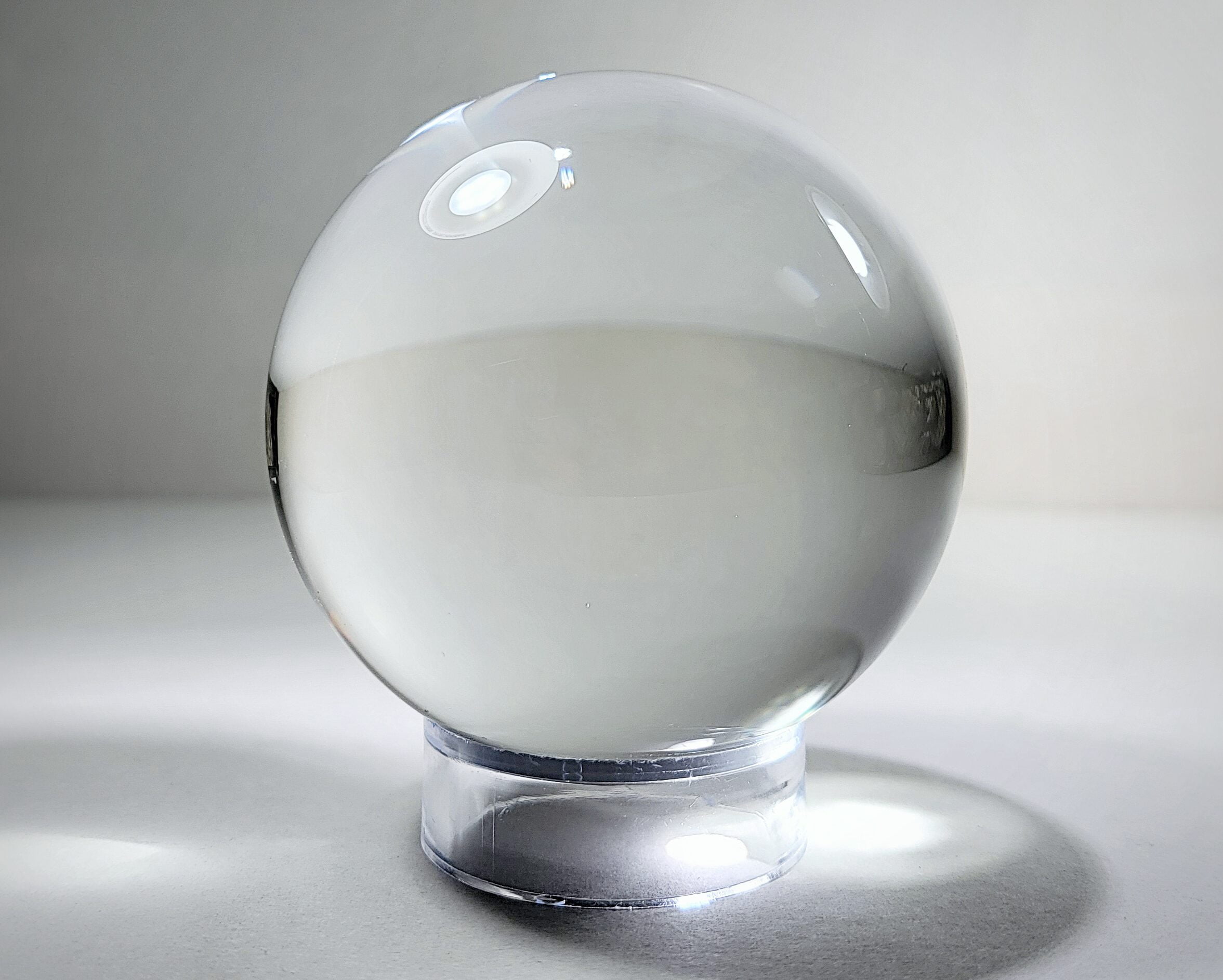 DAM Bola de cristal 15 flash microled branco 10cm 10x10x11cm. Cor