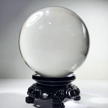 80mm Crystal Ball, Large Quartz Ball, Glass Sphere