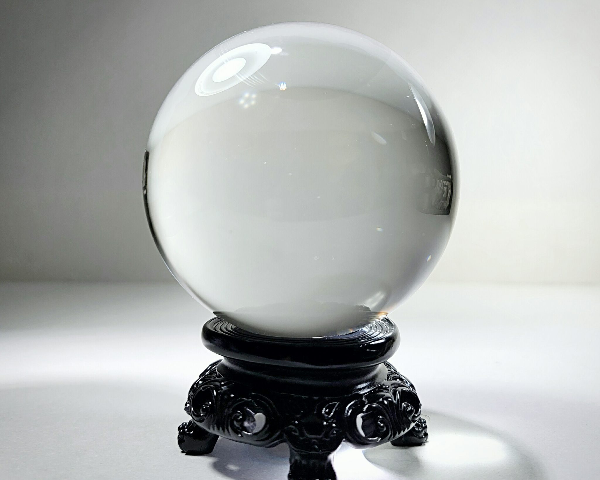 Crystal Balls Clear, Black, Red. Wholesale Crystal Balls