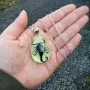 Real Insect Jewelry, Glow-In-The-Dark Scorpion Necklace, Wholesale bug jewelry