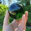 80mm Green Crystal ball for sale, Green glass ball for sale, wholesale