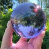 Purple Crystal Ball for sale, wholesale crystal balls, glass balls for sale