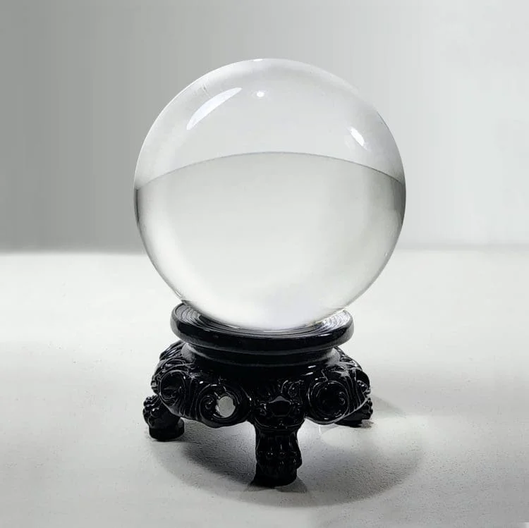 Wholesale-Glass-Sphere-60mm-Glass-Sphere-Small-Clear Crystal-Ball-Quartz