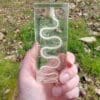 Snake Skeleton in Resin, Animal Bones, Reptile Bones, Snakes